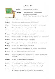 English Worksheet: Roleplay