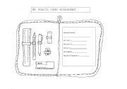 English Worksheet: My pencil case