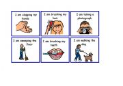 Charades flashcards 4 - Present Continuous
