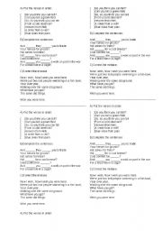 English Worksheet: Wish you were here - Pink Floyd