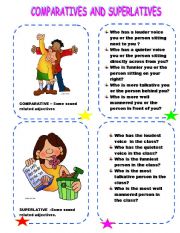 COMPARATIVES AND SUPERLATIVES - ADJECTIVES OF SOUND AND DISTANCE WITH PREPOSITIONS