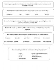 English Worksheet: Business speaking cards