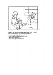 English Worksheet: feeling sad