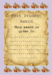 Best Student Award