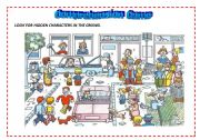 English Worksheet: COMPREHENSION GAME