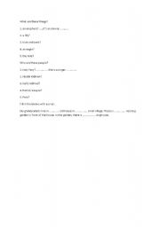 English worksheet: Countables and uncountables