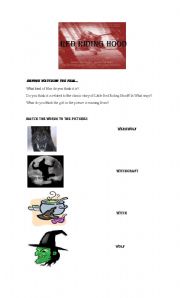 English worksheet: Red Riding Hood