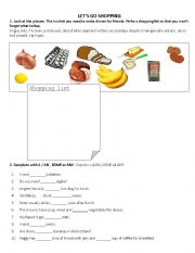 English Worksheet: Some and any