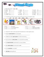 English Worksheet: present simple