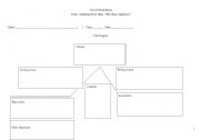English Worksheet: Plot diagram for the Glass Cupboard
