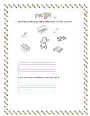 English Worksheet: Ive got...