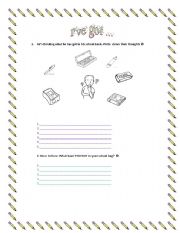 English worksheet: Ive got...