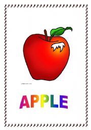 English Worksheet: FRUIT FLASHCARDS SET II