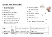 English worksheet: Role Play