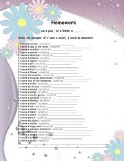 English Worksheet: if clauses