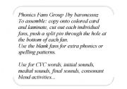 English Worksheet: Phonics Fans Group 1