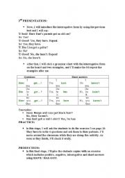 English Worksheet: have got