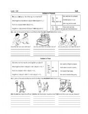 English Worksheet: Use of LET