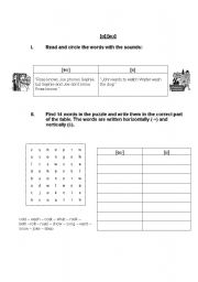 English Worksheet: [ɒ] [əʊ]