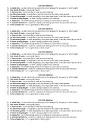 English Worksheet: Idioms Medicine REUPLOADED