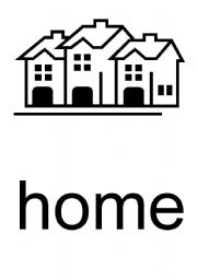 English worksheet: Home 1