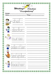 English Worksheet:  
