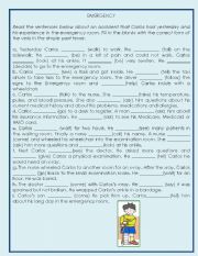 English Worksheet: emergency