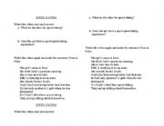 English Worksheet: Speed dating video - Gilmore girls