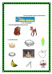 English Worksheet: Its delicious! Magic English 6