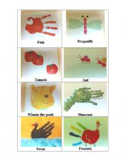 Handprint activity