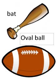 English Worksheet: sports equipments