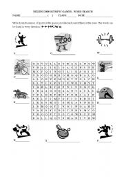 English worksheet: Olympic Games