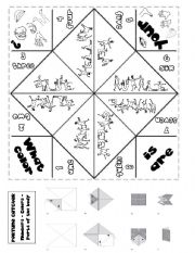 English Worksheet: NUMBERS, COLORS & PARTS OF THE BODY