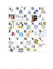 English Worksheet: Alpha in picture
