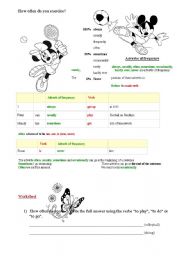 English Worksheet: sports