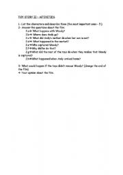 English Worksheet: TOY story II