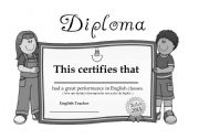 English Worksheet: Diplom