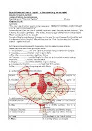 English Worksheet: the pink panther 