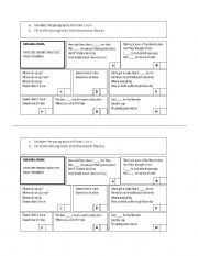 English Worksheet: Sweet Child o mine