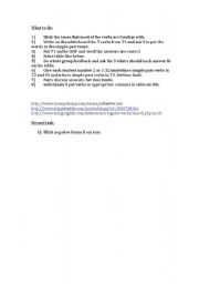 English Worksheet: Grammer Past tense
