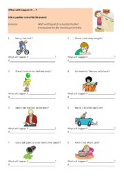 English Worksheet: future conditional