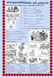 PREPOSITIONS OF PLACE