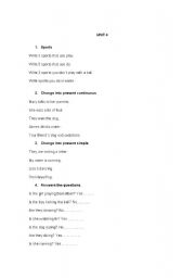 English Worksheet: sports