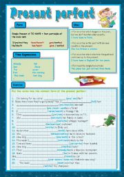 English Worksheet: Present perfect