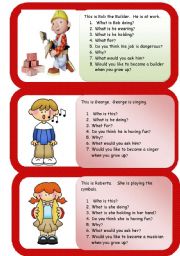 English Worksheet: mini comprehensions