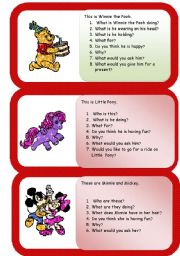 English Worksheet: mini comprehensions