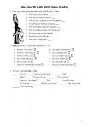 English Worksheet: 