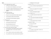 English worksheet: Indirect_Questions