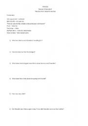 English worksheet: FRIENDS - Season 10 Episode 9 - The One with the Birth Mother