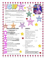 Song Roar Katy Perry - vocabulary practice - ESL worksheet by caiomachado